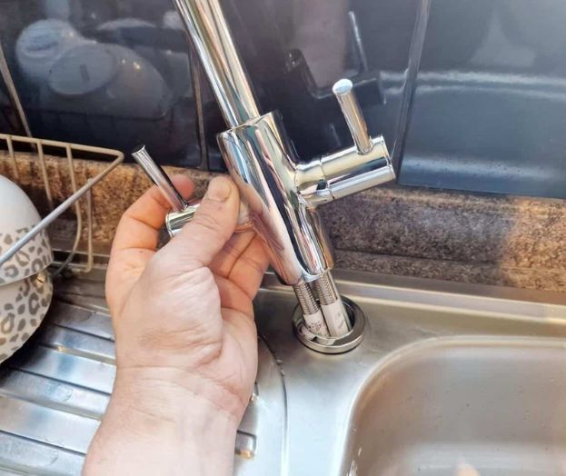 Removing A Kitchen Faucet Nut